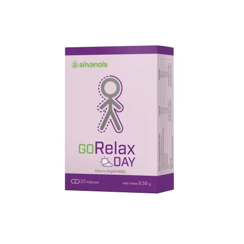 GORELAX Day kapsulas, 20 gab.