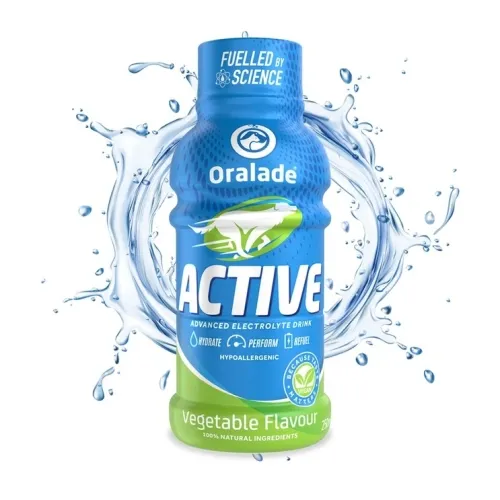 ORALADE ACTIVE 250ML AR DĀRZEŅU GARŠU SUŅIEM