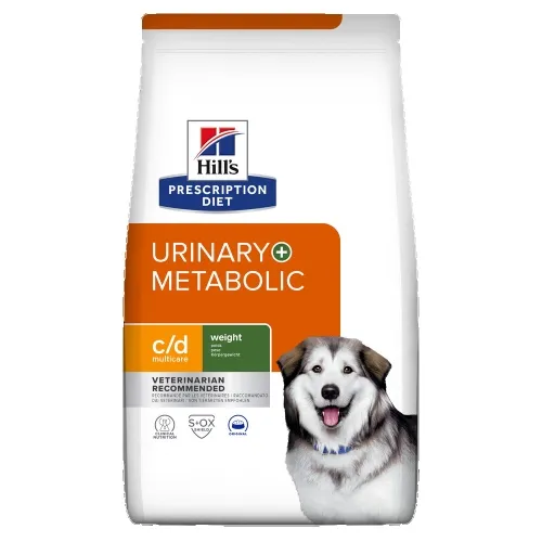 Hills PD suņu sausā barība C/D Multicare+Metabolic 1,5kg