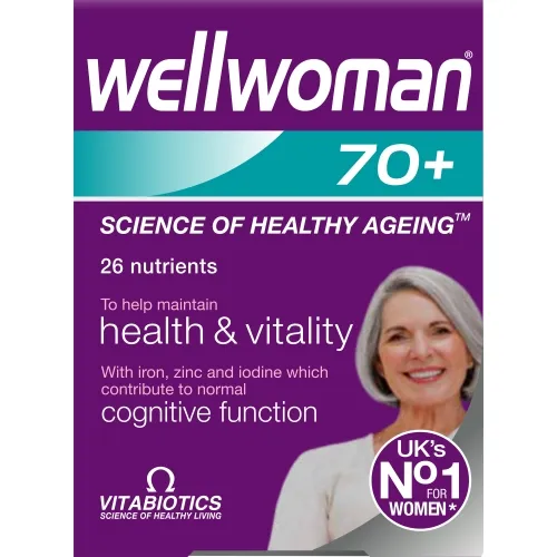 Product image of WELLWOMAN 70+ tabletes, 30 gab