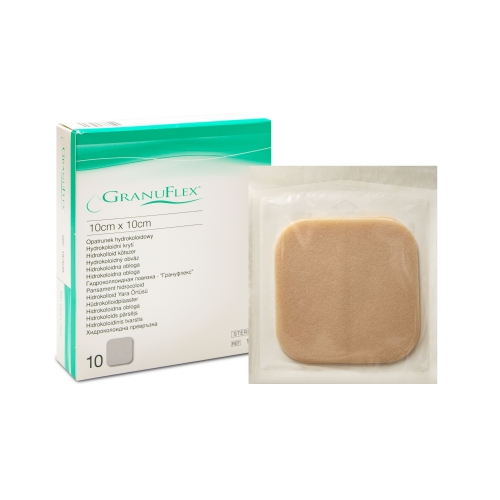 Product image of GRANUFLEX plāksteri sterili 10 x 10 cm, 1 gab