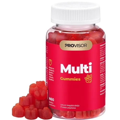 PROVISOR Multi pastilas, 60 gab. - Produkta attēls 