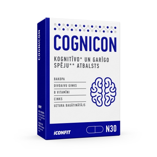 ICONFIT Cognicon kapsulas, 30 gab. - Produkta attēls 