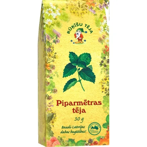 RŪĶĪŠU TĒJA PIPARMĒTRAS 30G