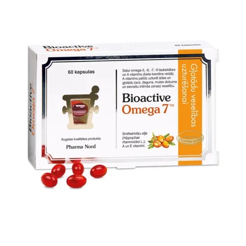 BIOACTIVE Omega 7 kapsulas, 60 gab.