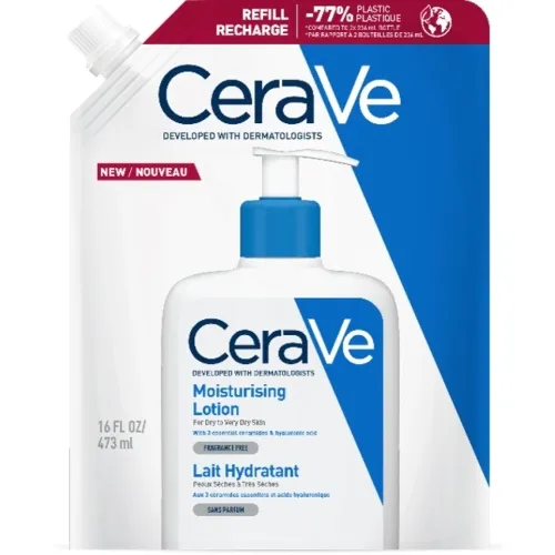 CERAVE mitrinošs losjons sausai un ļoti sausai ādai (uzp.iep.), 473 ml
