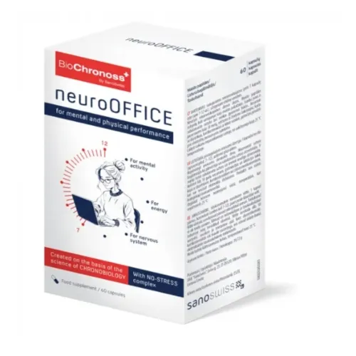 BIOCHRONOSS NeuroOFFICE kapsulas, 60 gab. - Produkta attēls