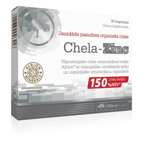 Product image of OLIMPLABS CHELA ZINC KAPSULAS N30