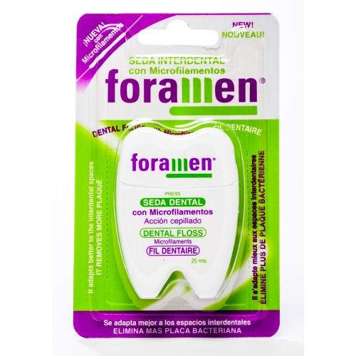 Latvia product data sample: FORAM. Z.DIEGS SUPER FLOSS MICROFILAM 25M /423