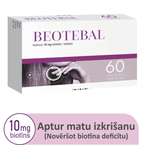 BEOTEBAL 10 mg tabletes, 60 gab.