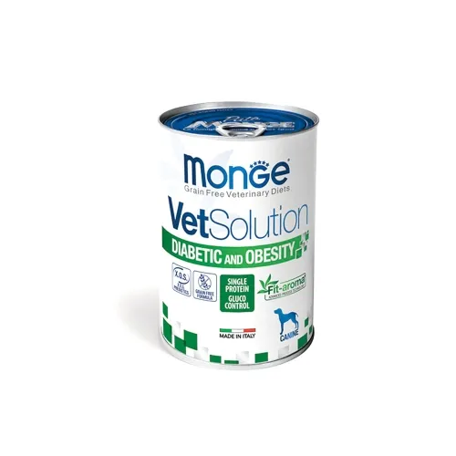 Product image of MONGE VETSOLUTION SUŅU KONS DIABETIC/OBESITY 400G