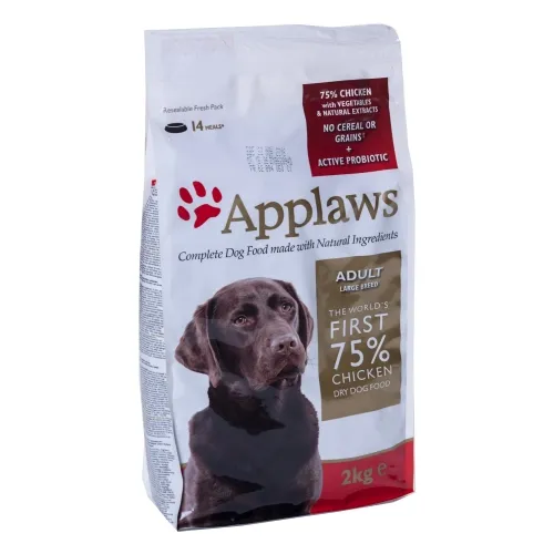 Applaws suņu sausā barība lielām šķirnēm vista 2kg - Produkta attēls 