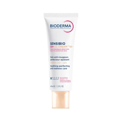 BIODERMA Sensibio AR+ CC Cream SPF50+, 40 ml - Produkta attēls 