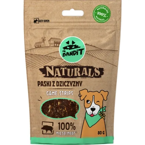MR.BANDIT NATURALS MEDĪJUMA GAĻAS SLOKSNĪTES 80G - Produkta attēls 