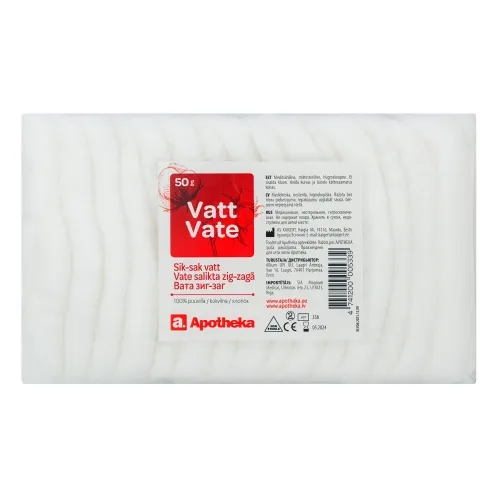 APOTHEKA Vate Zig-Zag, 50 g.