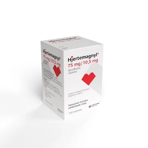 HJERTEMAGNYL 75MG TABLETES N100