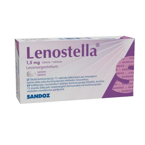 Product image of LENOSTELLA 1.5 mg tabletes, 1 gab.