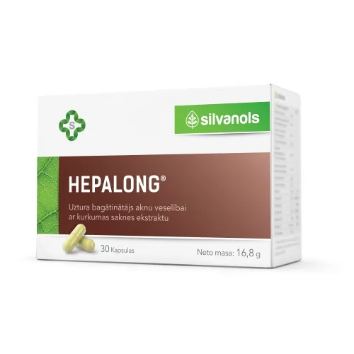 Product image of SILVANOLS Hepalong kapsulas, 30 gab.