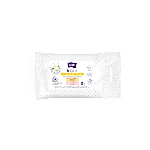 Product image of BELLA INTIMA mitrās salvetes intīmai higiēnai, 20 gab.