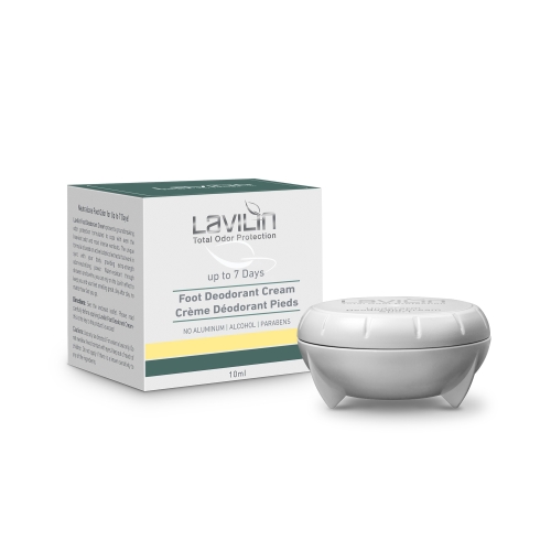 Product image of LAVILIN dezodorants - krēms pēdām, 10 ml