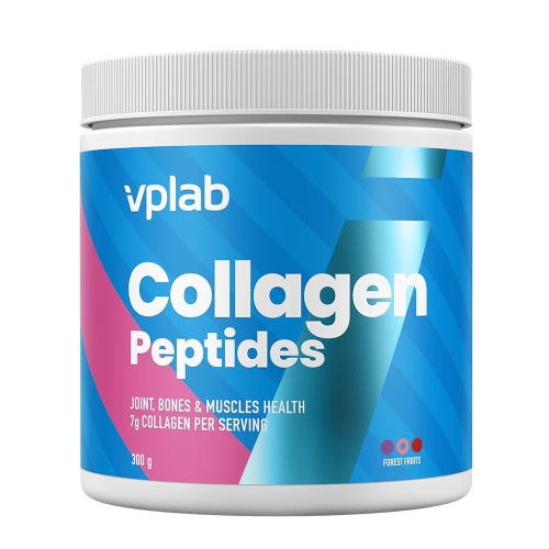 VPLAB Collagen Peptides Forest Fruits pulveris, 300 g - Produkta attēls 