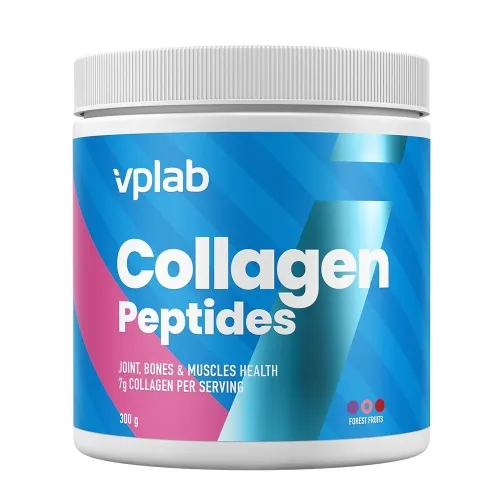 VPLAB Collagen Peptides Forest Fruits pulveris, 300 g - Produkta attēls 