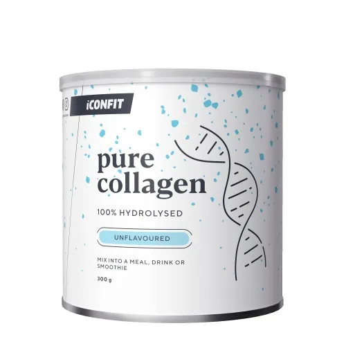 ICONFIT Hydrolysed Collagen (99% protein) pulveris, 300 g.