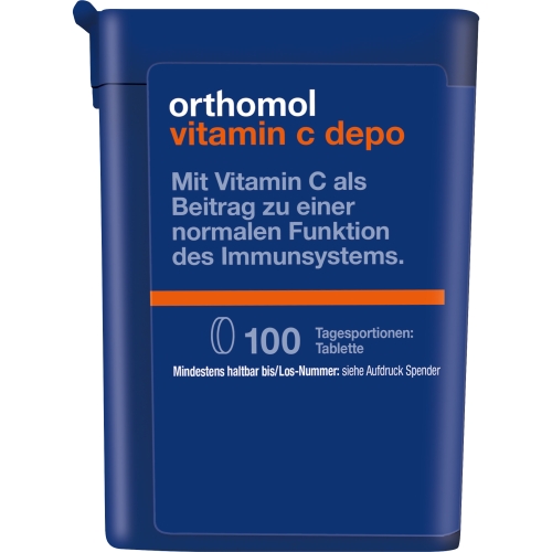 ORTHOMOL Vit C Depo tabletes, 100 gab