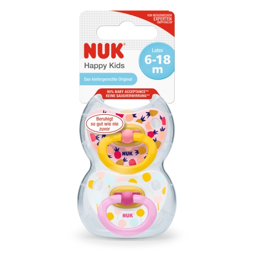 Product image of NUK Star 2LA māneklītis (6 - 18 mēn.), 2 gab