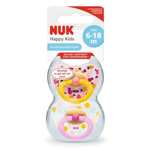 Product image of NUK Star 2LA māneklītis (6 - 18 mēn.), 2 gab