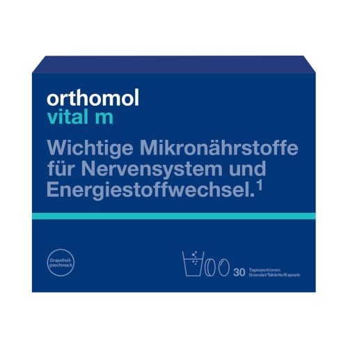 Product image of ORTHOMOL Vital M (pulveris + tabletes + kapsulas), 30 gab