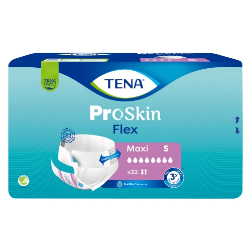 TENA Flex Maxi jostiņbikses S izmērs, 22 gab. - Produkta attēls 