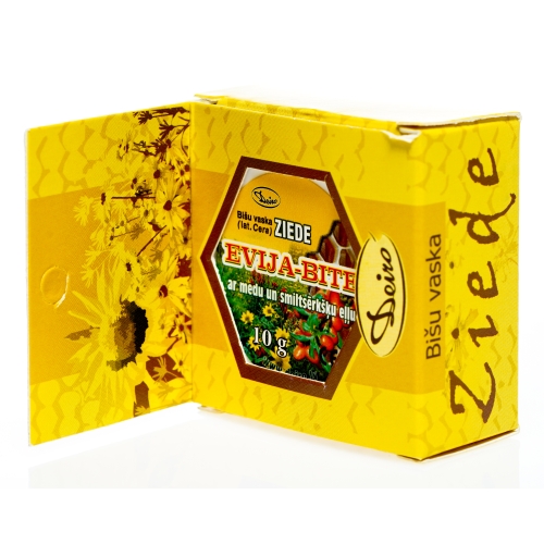 EVIJA-BITE ZIEDE AR MEDU+SMILTSĒRKŠĶU EĻĻU 10G - Produkta attēls