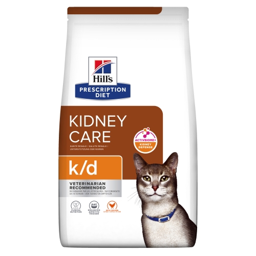 Product image of Hills PD kaķu sausā barība K/D vista 400g