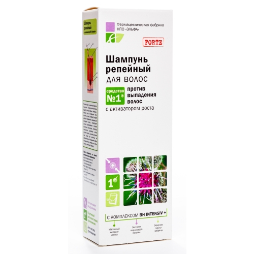 ELFA PHARM Dadžu Šampūns Pret matu izkrišanu, 200 ml - Produkta attēls 