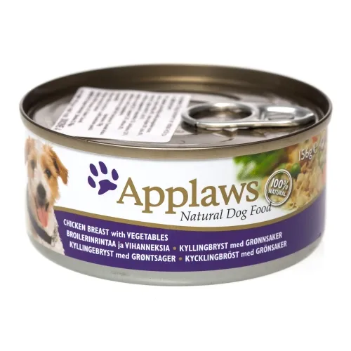 Applaws suņu konservēta barība vista/dārzeņi 156g - Produkta attēls 