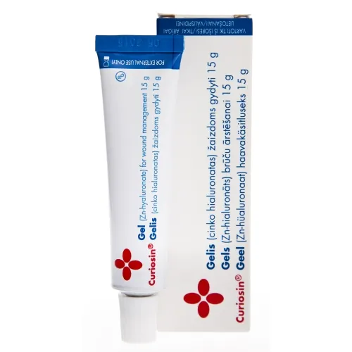 Product image of CURIOSIN 0.1% gēls, 15 g.