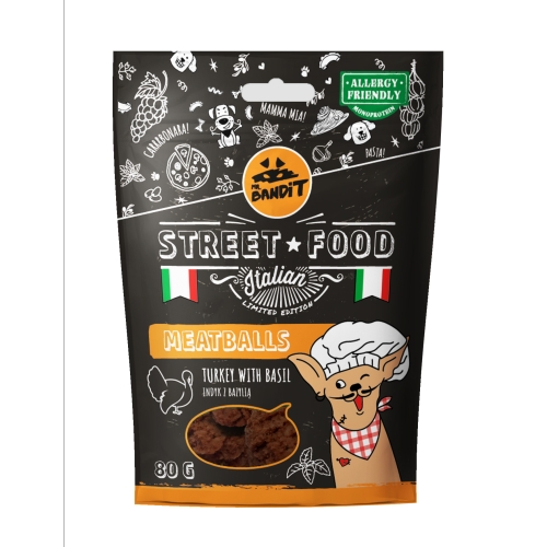 MR.BANDIT STREET FOOD GAĻAS BUMBIŅAS AR TĪTARU UN BAZILIKU 80G - Produkta attēls 