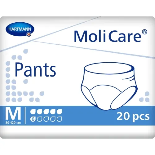 Product image of MOLICARE Pants (M izmērs, 6 piles), 20 gab