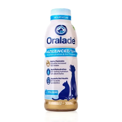ORALADE ADVANCED GI+ ORS 500ML SUŅIEM/KAĶIEM - Produkta attēls 