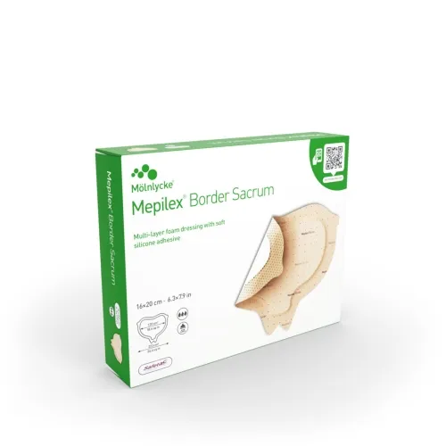 MEPILEX Border Sacrum 16 x 20cm, pārsējs, 5 gab.