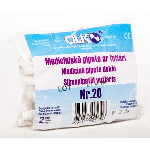 OKLO Acu pipete futlārī, 20 gab.