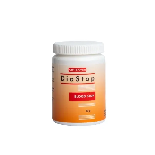 Product image of Diafarm DiaStop pulveris suņiem, kaķiem, putniem, grauzējiem 30g