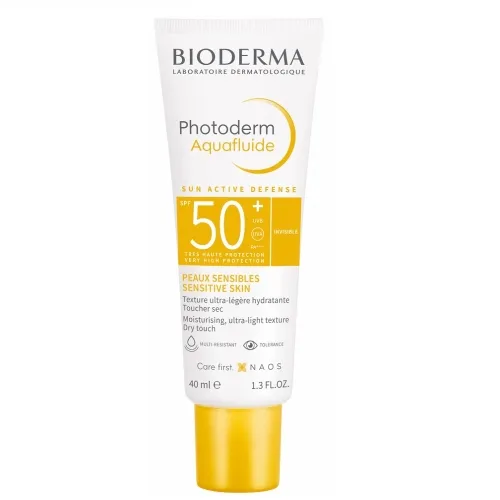 Product image of BIODERMA Photoderm Aquafluide SPF50+ akvafluīds b/krāsas, 40 ml