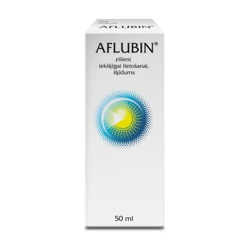 Aflubin pilieni iekšķīgai lietošanai, šķīdums 50ML