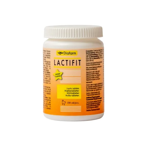 DF LACTIFIT LACTIC TABL CHICKEN FLAVOUR N100 KAĶIEM