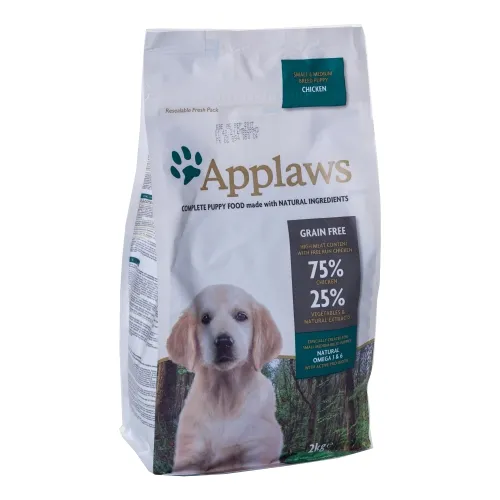 Product image of Applaws kucēnu sausā barība mazām&vid. šķirnēm vista 2kg