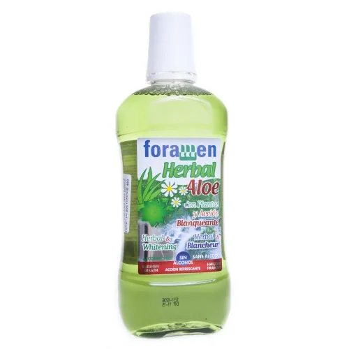 FORAMEN MOUTH WASH HERB ALOE 500ML;009 (whitening) - Produkta attēls 
