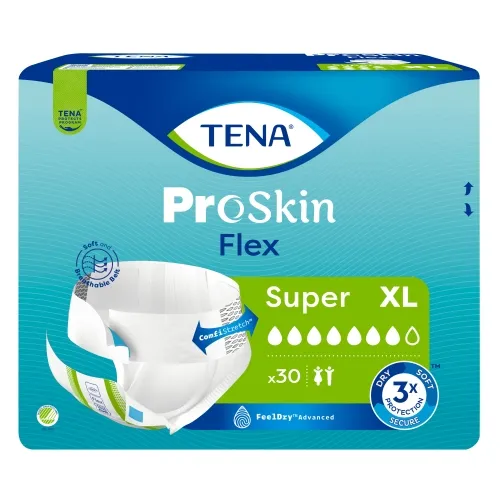 TENA Flex Super jostiņbikses XL izmērs, 30 gab.
