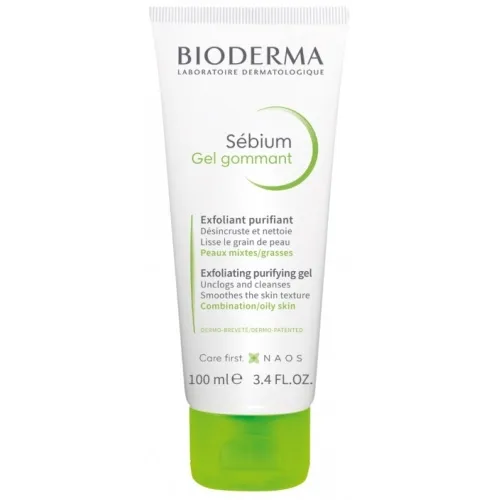 BIODERMA Sébium Gel Gommant lobošs gels, 100 ml - Produkta attēls 